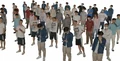 Human as Points: Explicit Point-Based 3D Human Reconstruction From Single-View RGB Images